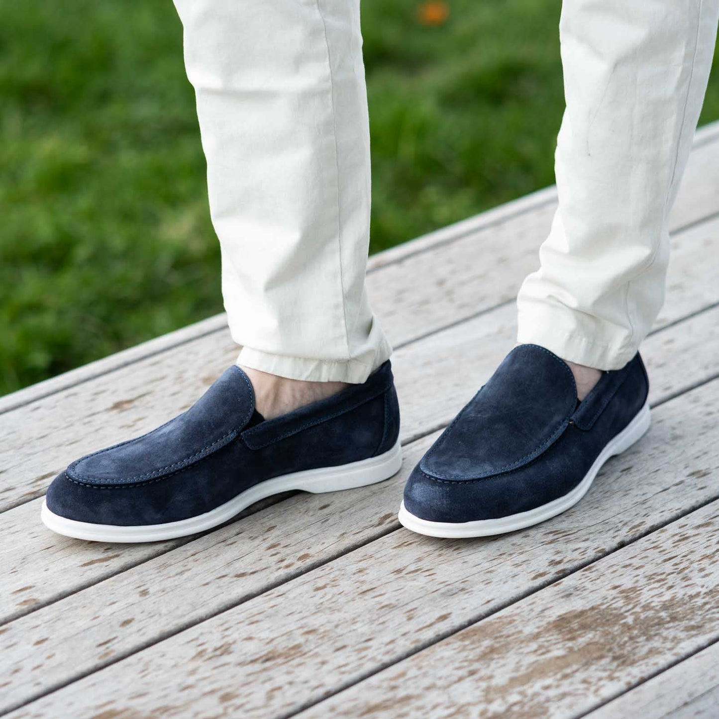 Mocasines de primera calidad St.Tropez Azul