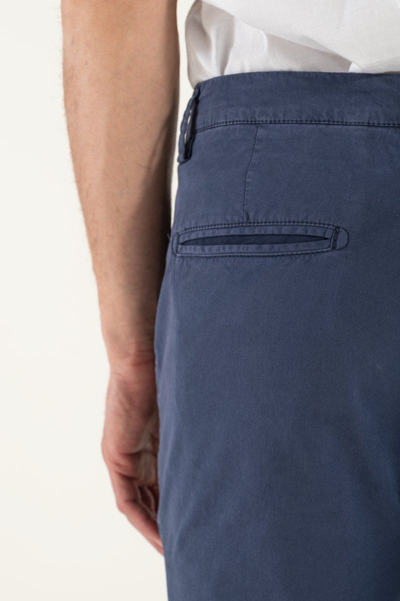 Pantalón Azul Rey Hecho en Italia