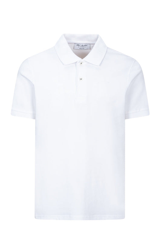 Polo manga corta blanco