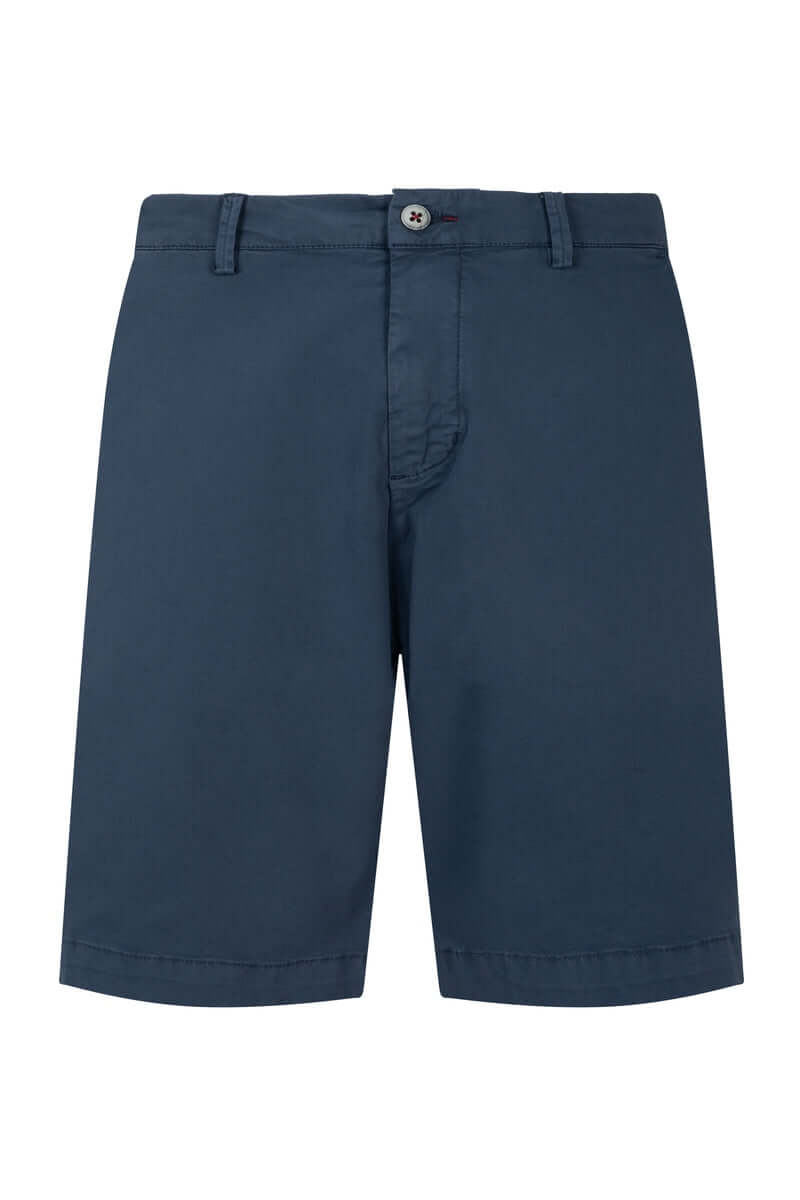 Bermuda in Cotone Organico Blue Royal