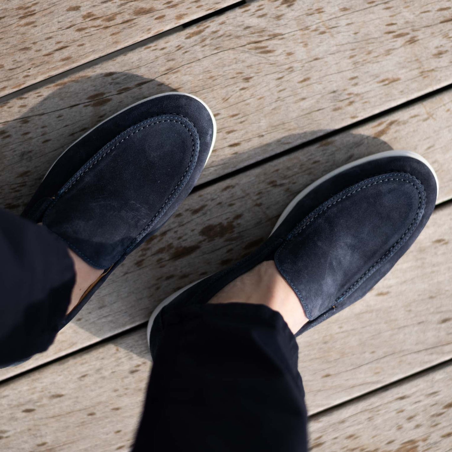 Mocasines de primera calidad St.Tropez Azul