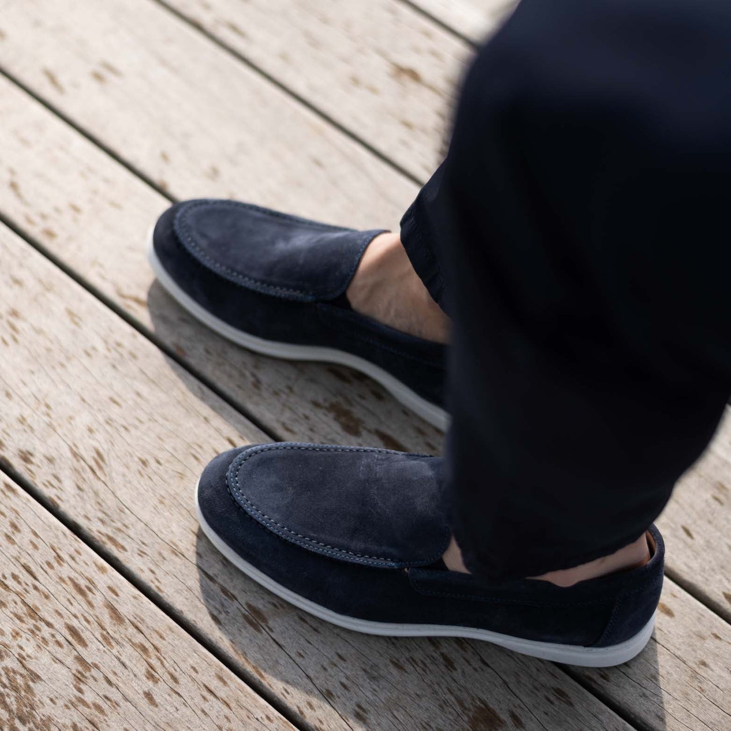 Mocasines de primera calidad St.Tropez Azul