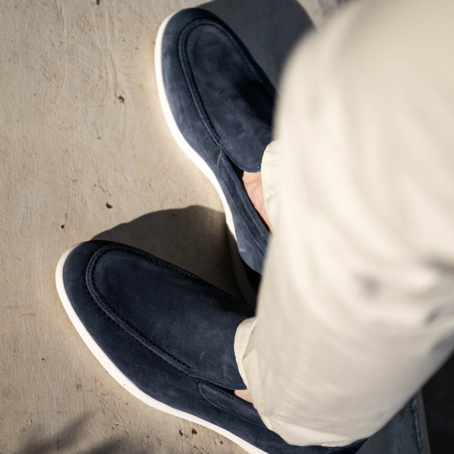 Mocasines de primera calidad St.Tropez Azul