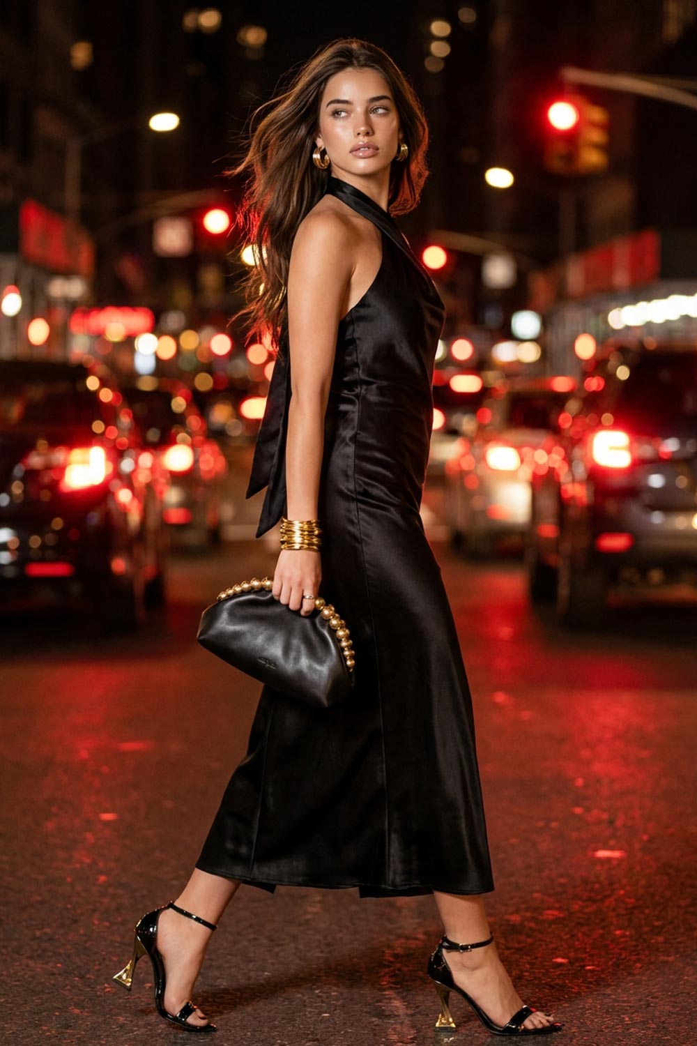 Maxi vestido Radiance halter