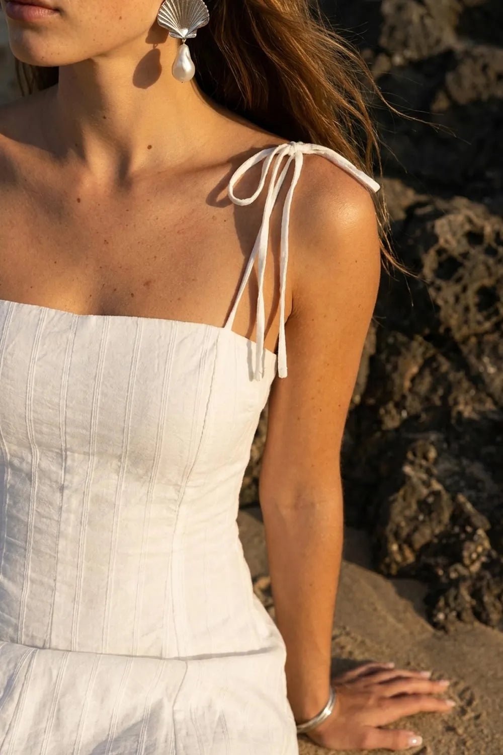 Vestido midi Kamala