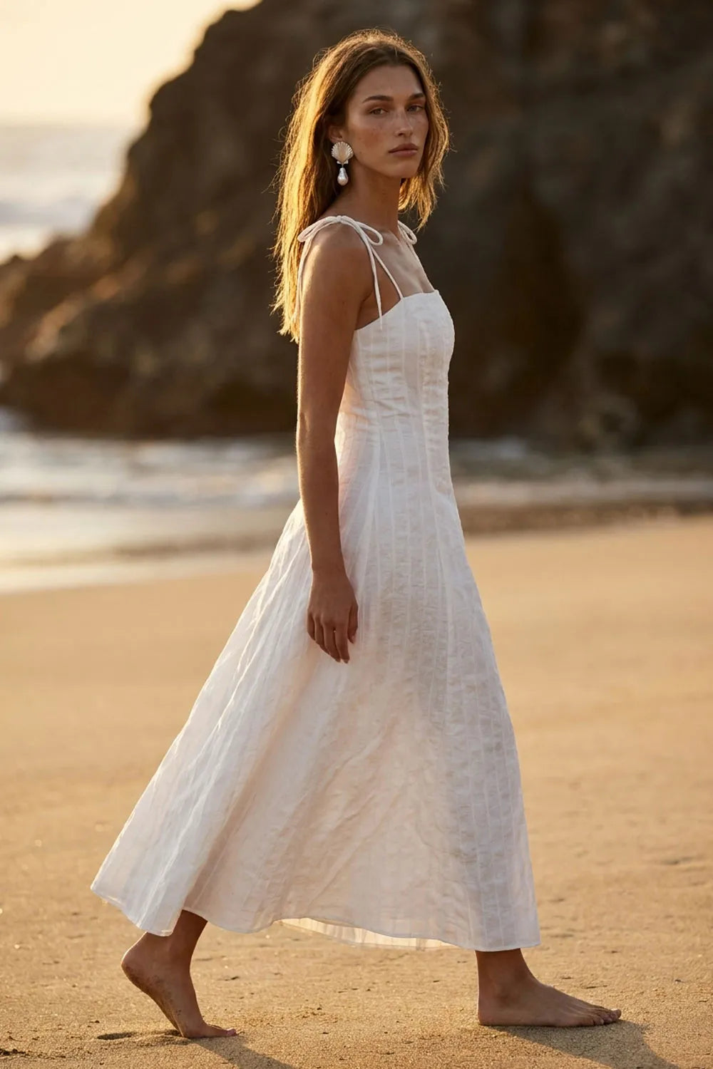 Vestido midi Kamala