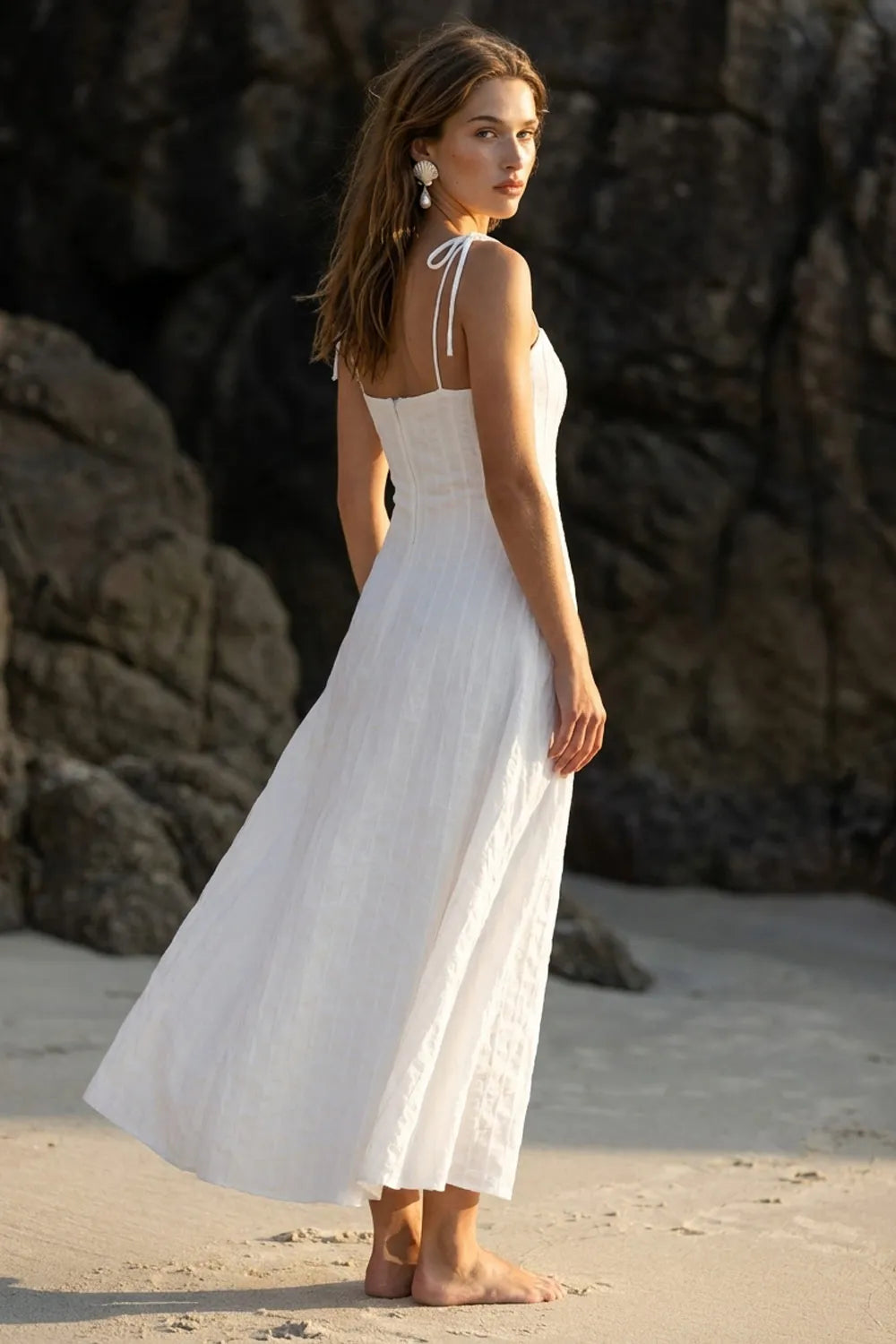 Vestido midi Kamala