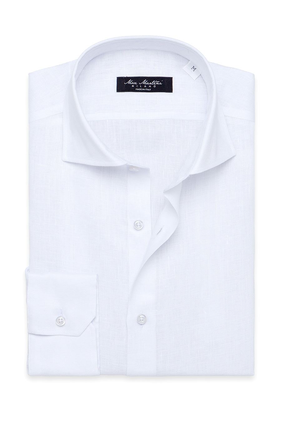 Camisa de lino blanca