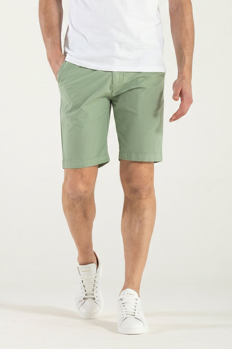 Bermuda in Cotone Organico Verde