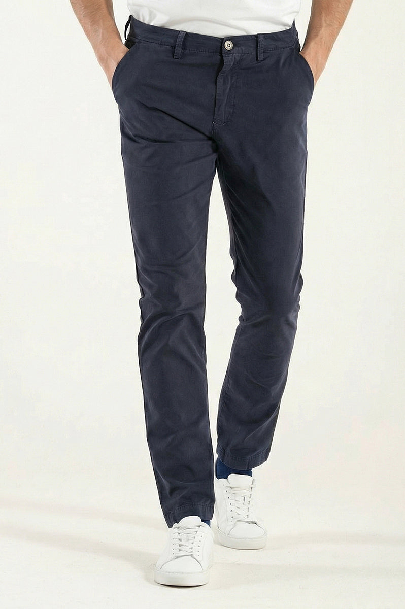 Pantalón azul Made in Italy