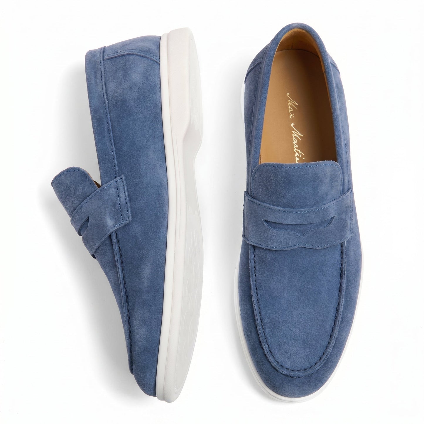 Mocasín Premium Monte Carlo Azul Royal