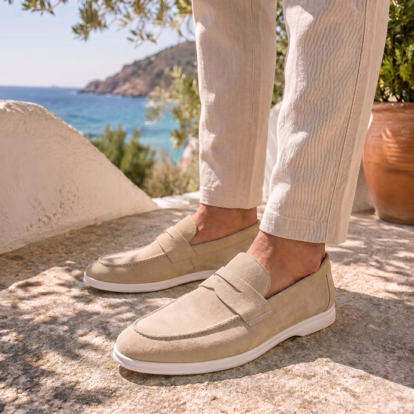 Mocasines Premium Monte Carlo Beige