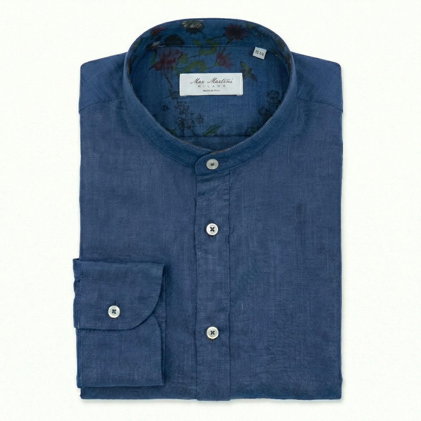 Camisa Moderna Lino Mao Ocean