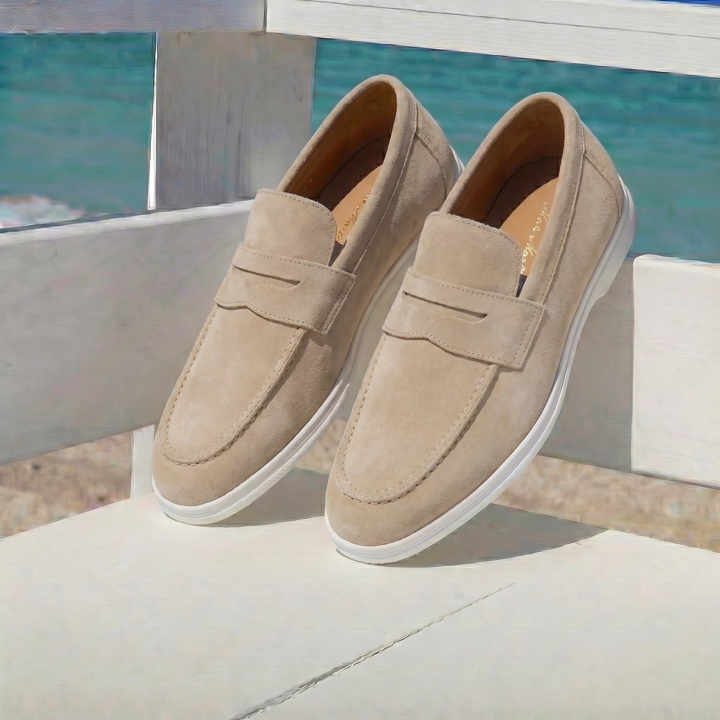 Mocasines Premium Monte Carlo Beige
