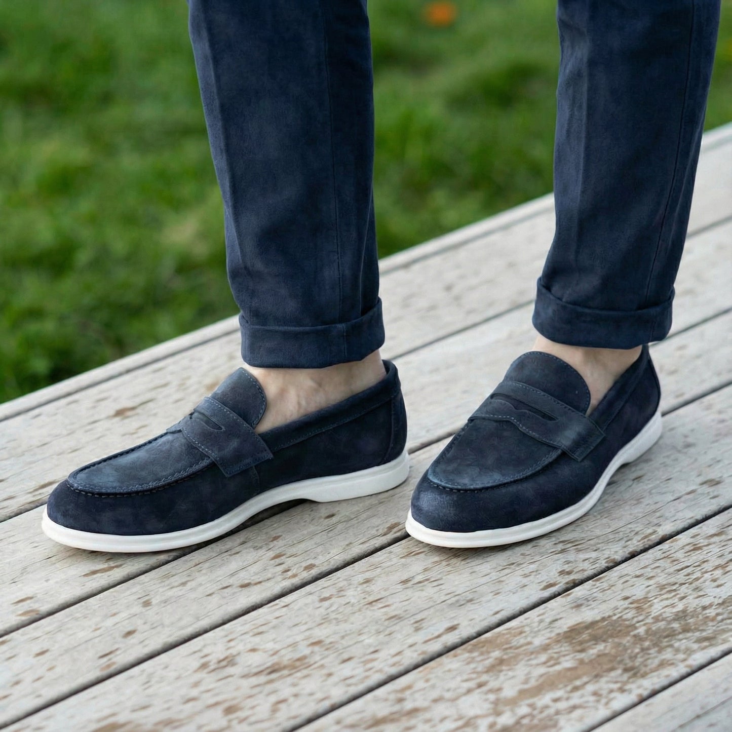 Mocasines Premium Monte Carlo Azul