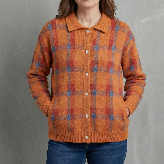 Suéter Vivienne de Cuadros Retro