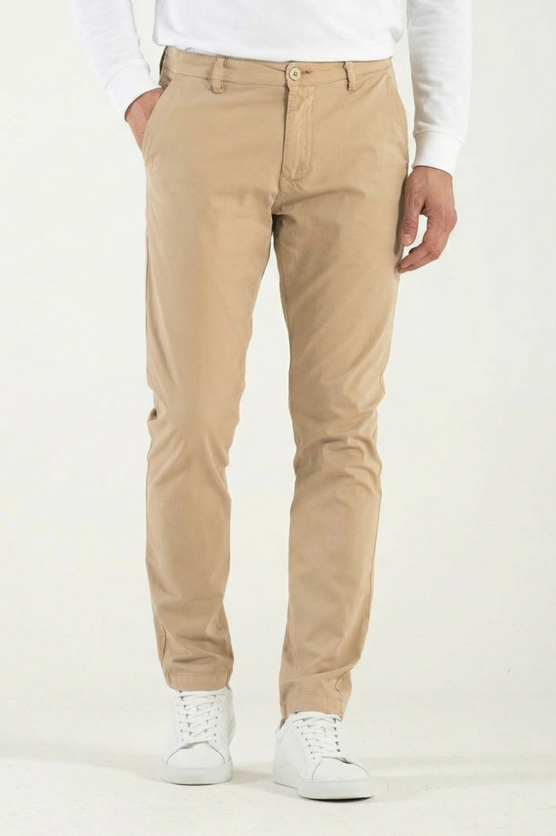 Pantalón beige Made in Italy