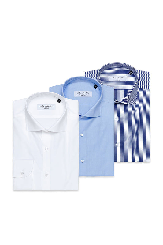 Pack 3 Camicie Regular Fit