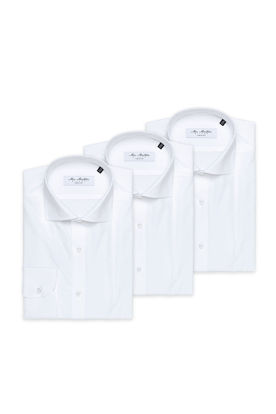 Pack 3 Camicie Bianche Regular Fit