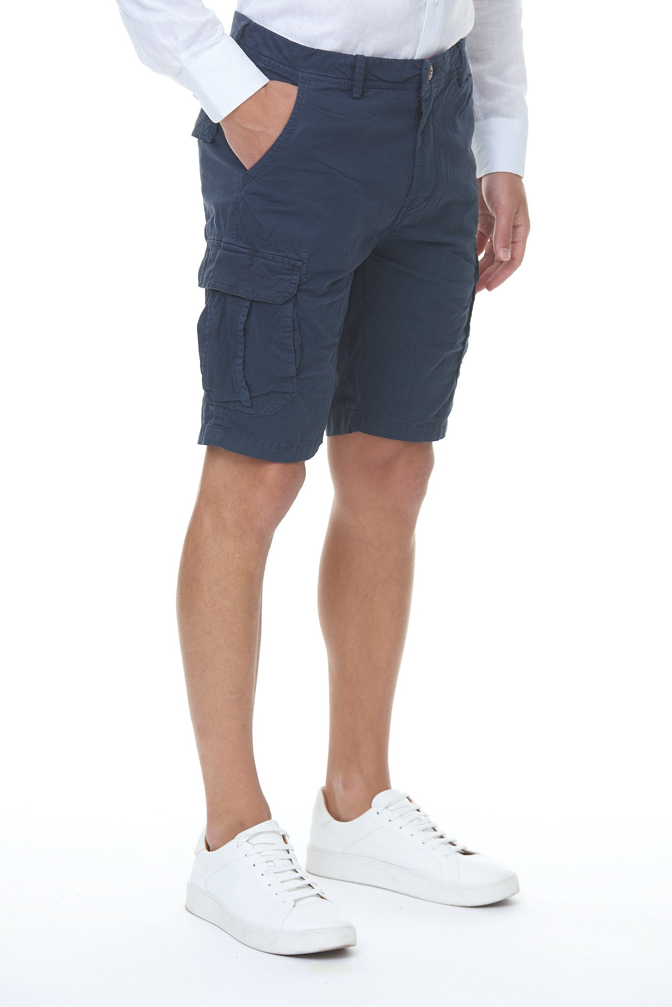 Bermudas hombre con tasconi azul
